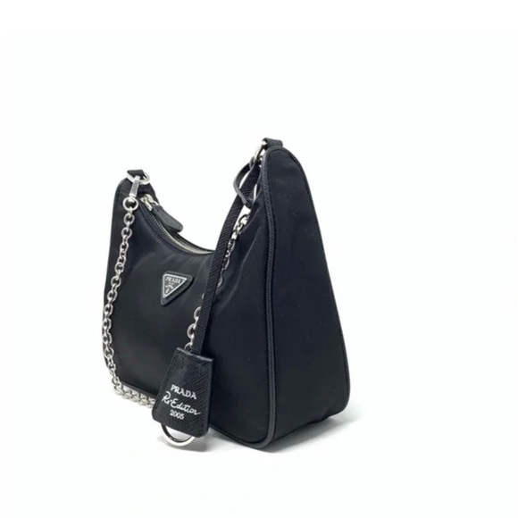 Prada Multiple Pochette Re-edition 2005 Black Nylon Bag - Picture 3 of 8